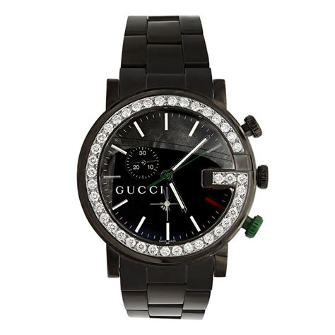 gucci box watch|men's gucci watch diamond bezel.